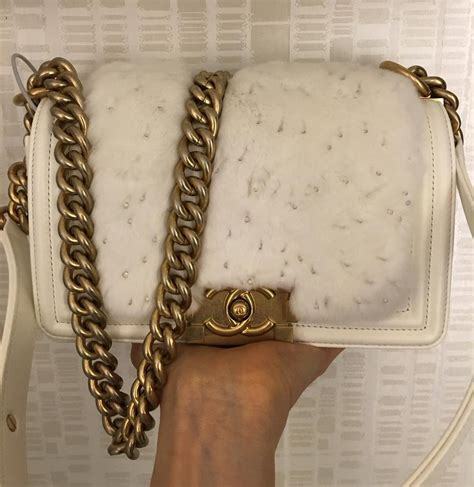 white chanel boy gold|chanel bags for boys.